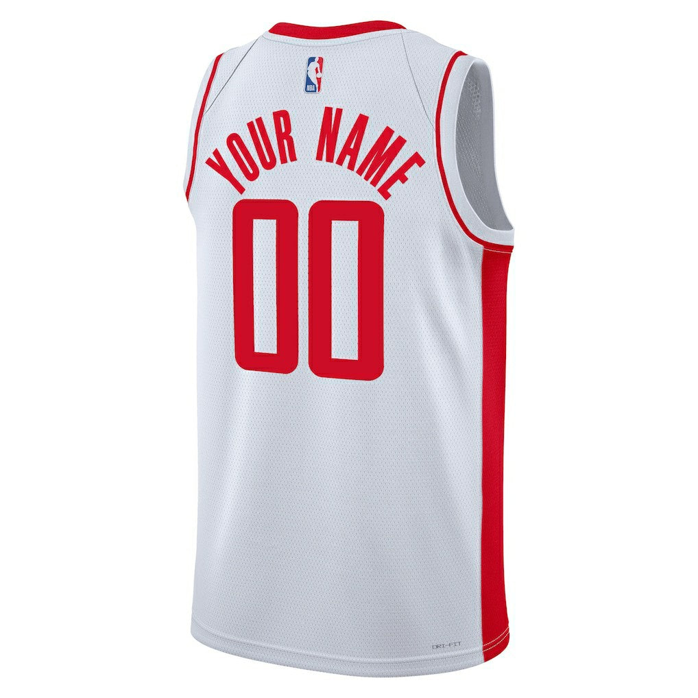 Houston Rockets Unisex Swingman Custom Jersey White - Association Edition | Nike cheap