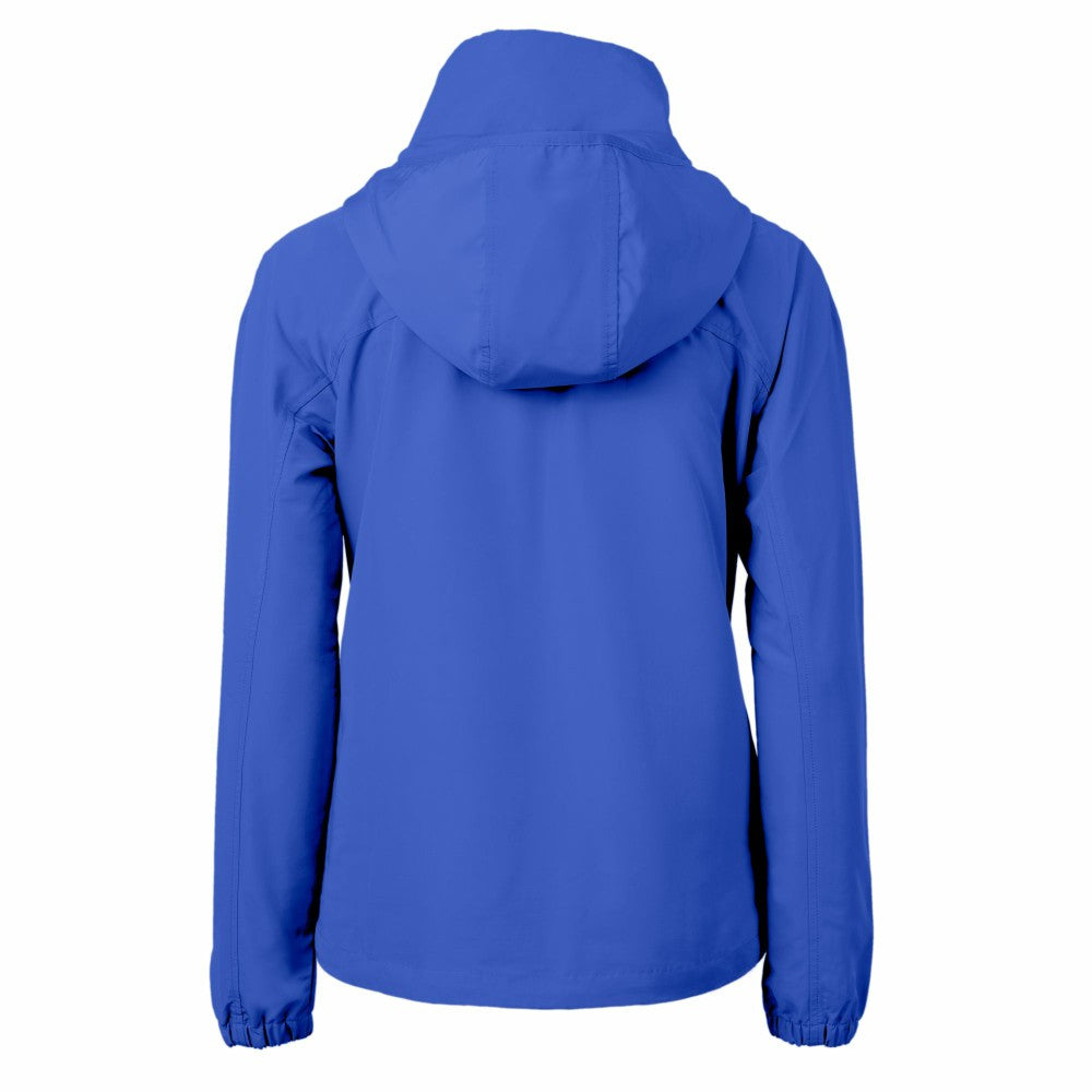 New York Mets Cutter & Buck Women's Charter Eco Recycled Full-Zip Jacket - Blue