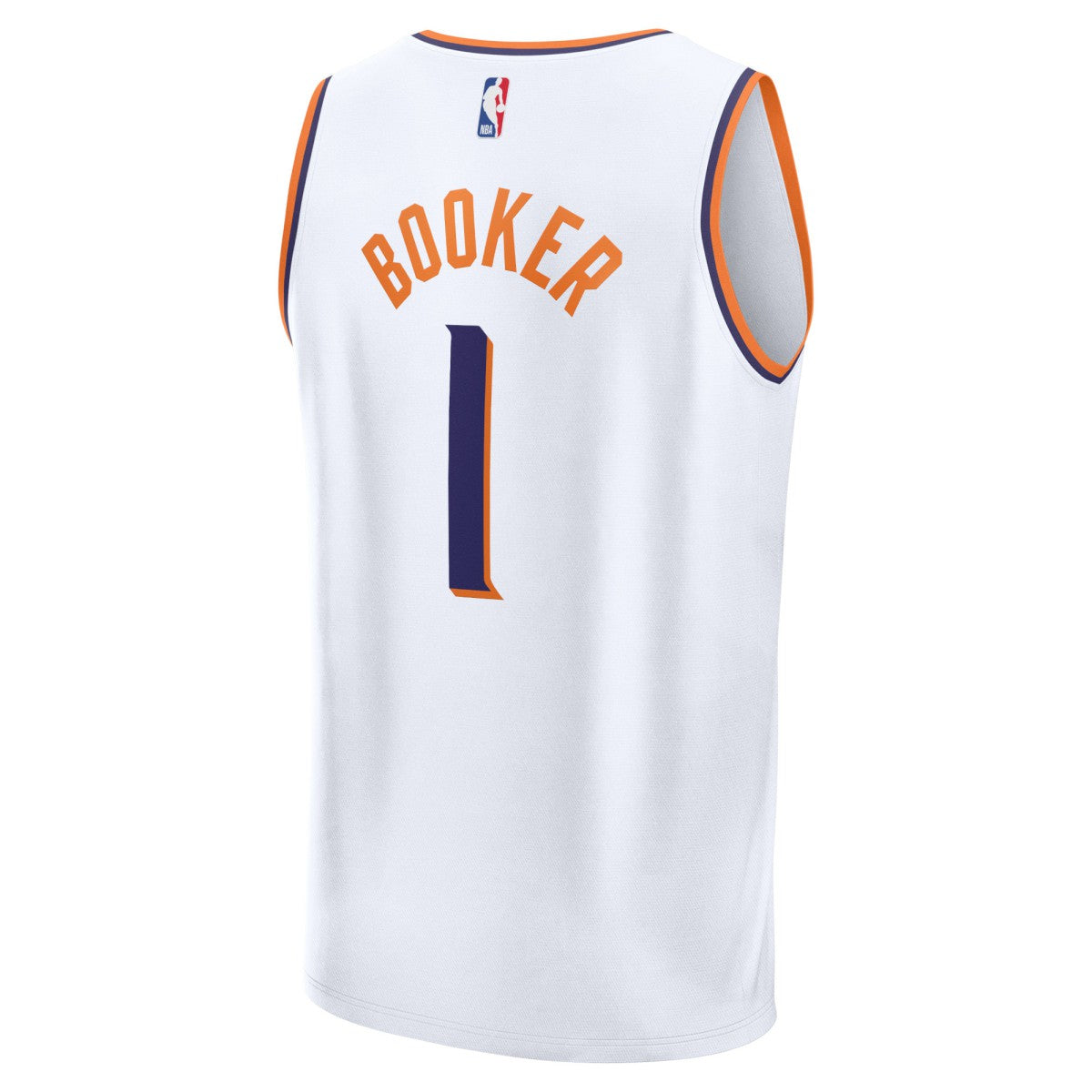 Devin Booker Phoenix Suns Fast Break Replica Jersey - Association Edition - White | Fanatics for sale