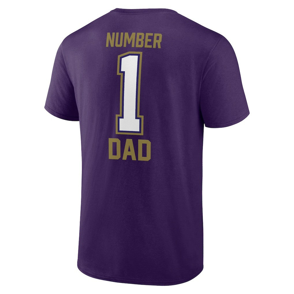 Baltimore Ravens Father's Day T-Shirt - Purple sale