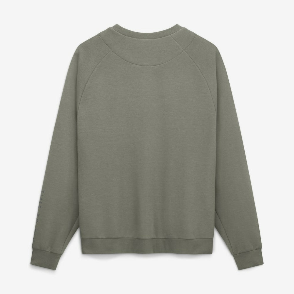 St. Louis Cardinals Statement Primary Raglan Dri-FIT Sweatshirt - Olive | Nike