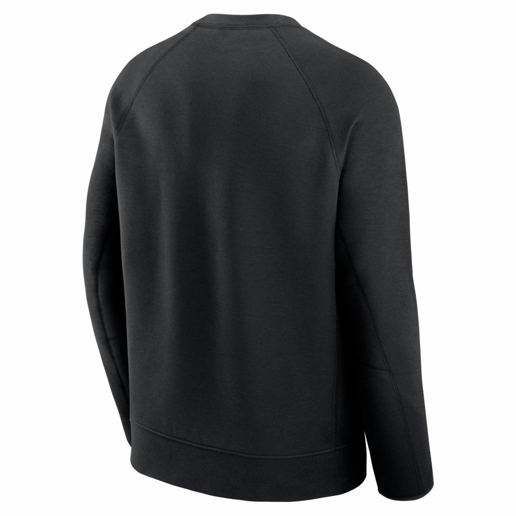 Baltimore Ravens Tech Fleece Raglan Sweatshirt - Black | Nike outlet