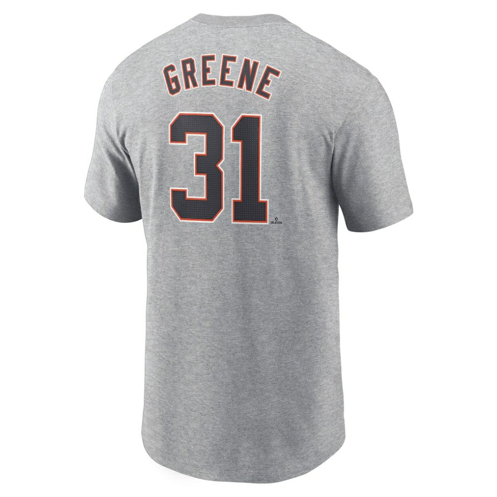 Riley Greene Detroit Tigers Fuse Name & Number T-Shirt - Gray | Nike