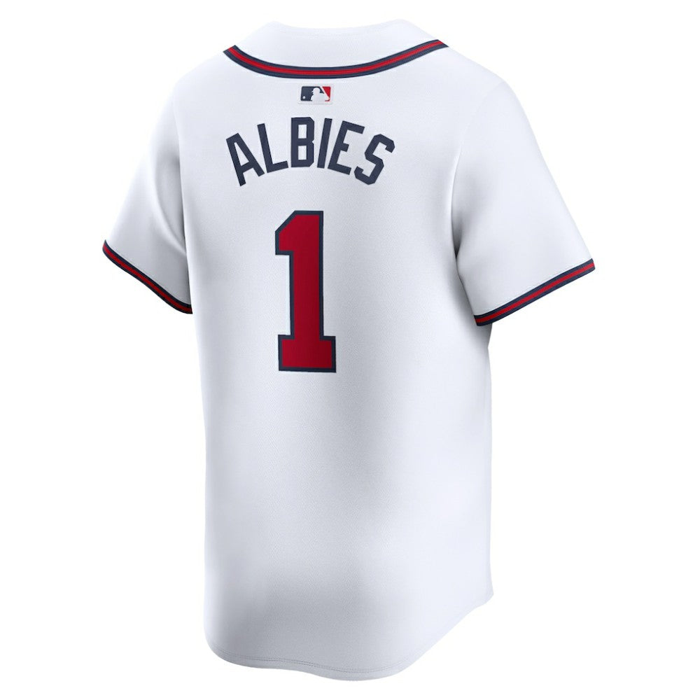 Ozzie Albies Atlanta Braves Home Limited Player Jersey - White | Nike