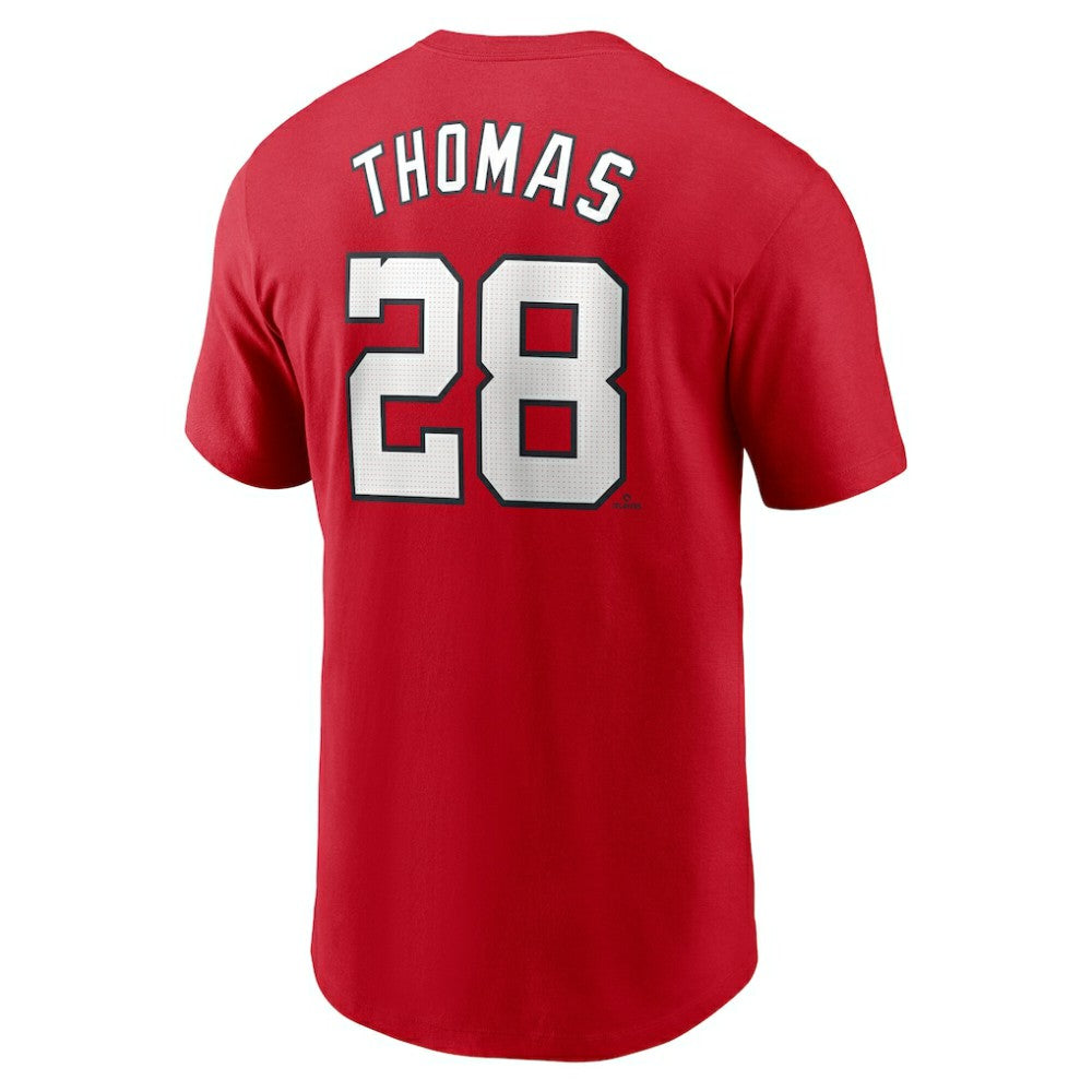 Lane Thomas Washington Nationals Fuse Name & Number T-Shirt - Red | Nike