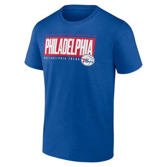 Philadelphia 76ers Box Out T-Shirt - Royal | Fanatics shop