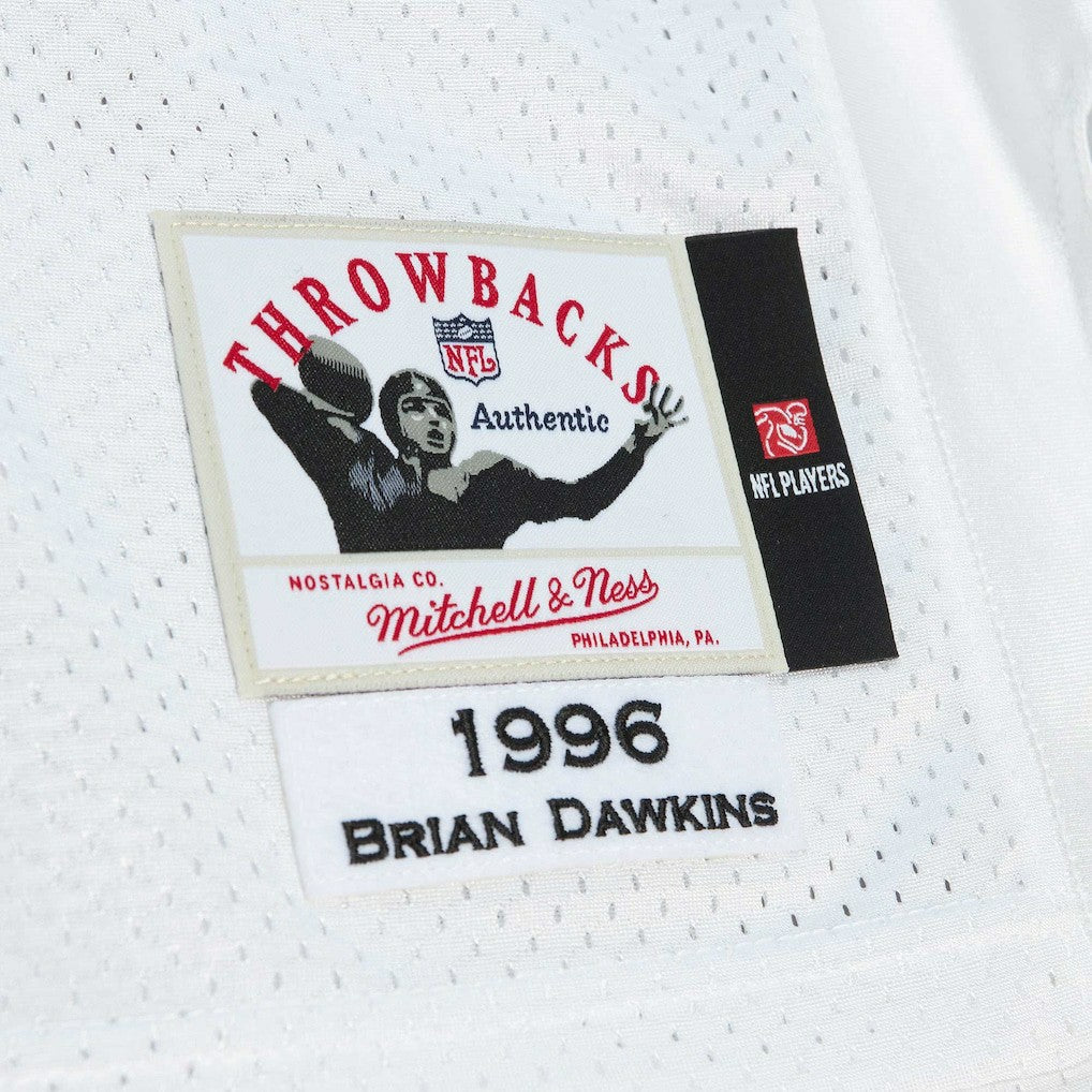 Brian Dawkins Philadelphia Eagles 1996 Authentic Throwback Retired Player Jersey - White online