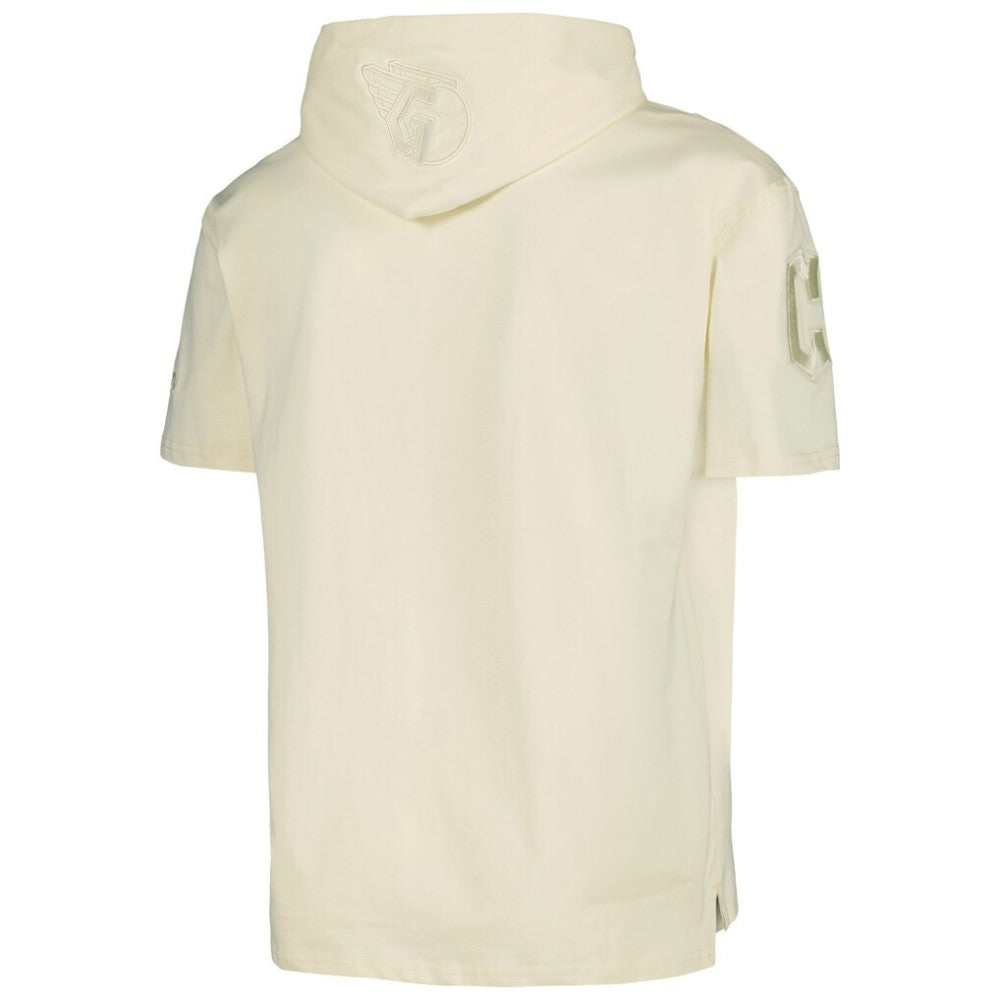 Cleveland Guardians Pro Standard Neutral Hoodie T-Shirt - Cream
