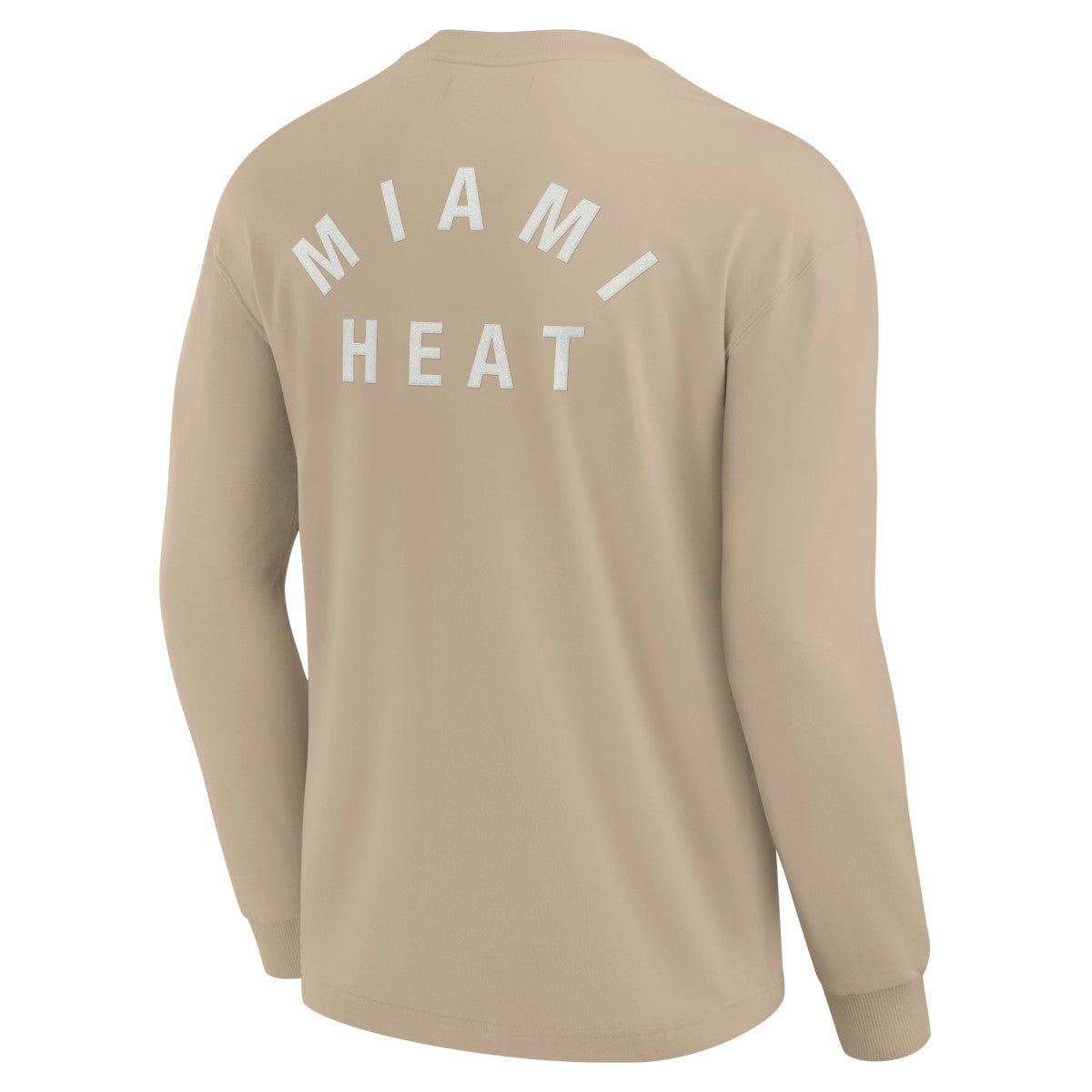 Miami Heat Unisex Elements Super Soft Long Sleeve T-Shirt - Khaki | Fanatics sale