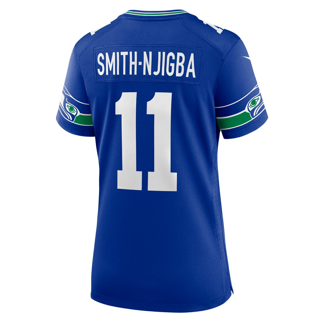 Jaxon Smith-Njigba Seattle Seahawks Women's Throwback Player Game Jersey - Royal | Nike outlet