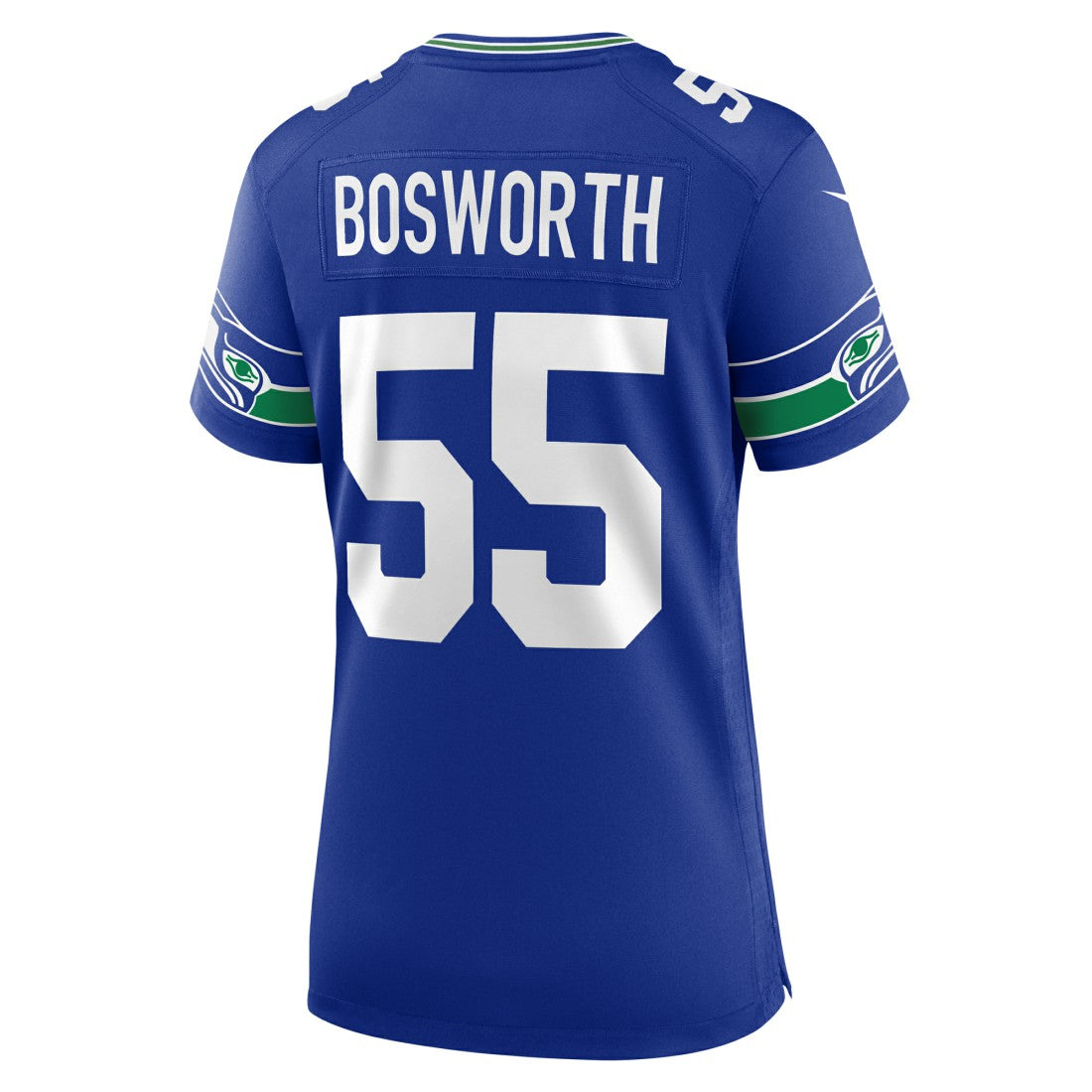 Brian Bosworth Seattle Seahawks Women's Throwback Retired Player Game Jersey - Royal | Nike for sale