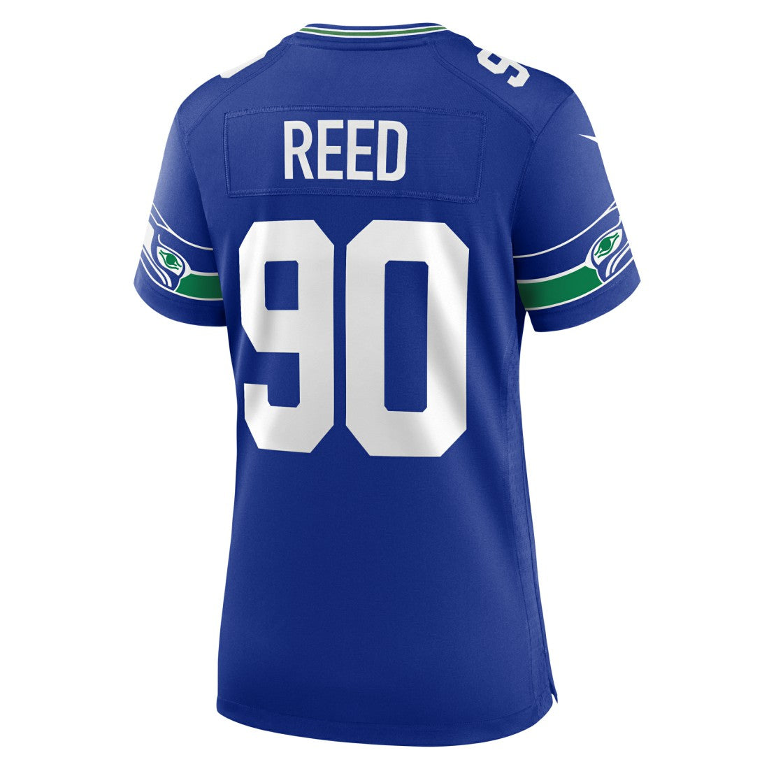 Jarran Reed Seattle Seahawks Women's Throwback Player Game Jersey - Royal | Nike outlet