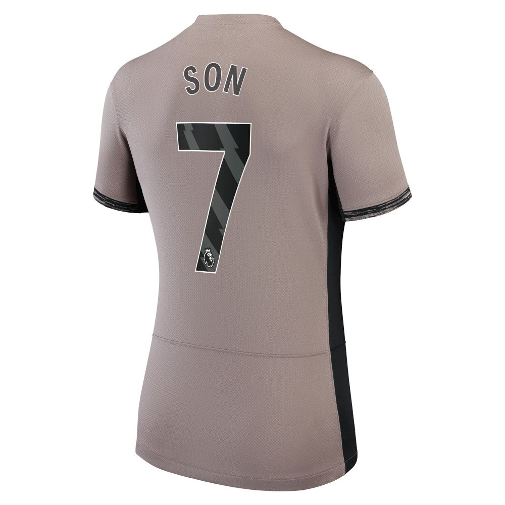 Son Heung-Min Tottenham Hotspur Women's 2023/24 Third Stadium Replica Player Jersey – Tan | Nike shop