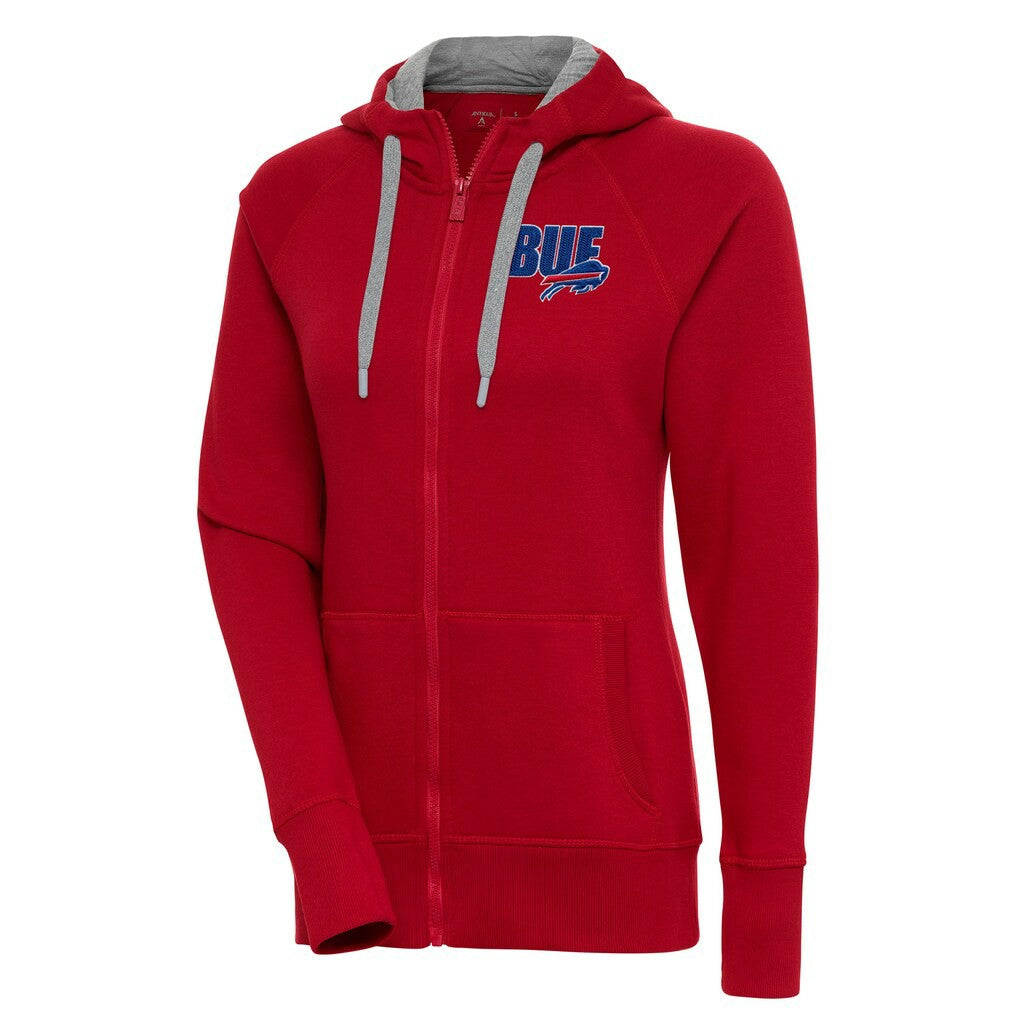 Buffalo Bills Antigua Women's Victory Full-Zip Hoodie - Red sale