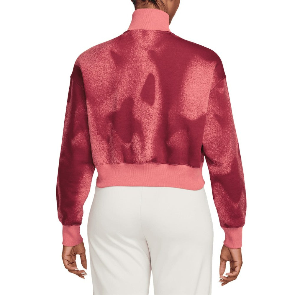USMNT Women's Phoenix Fleece Cropped Quarter-Zip Jacket - Pink | Nike discount