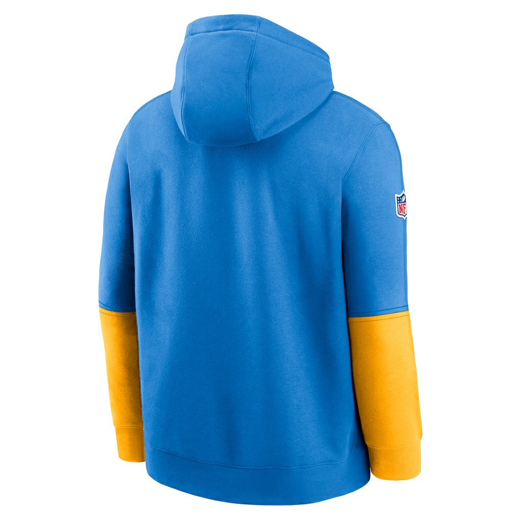 Los Angeles Chargers 2024 Sideline Club Pullover Hoodie - Powder Blue | Nike sale