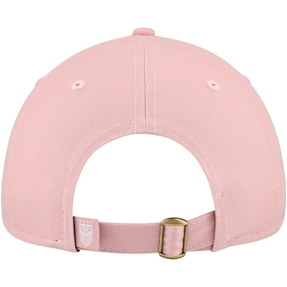 USWNT New Era Women's Throwback 9TWENTY Adjustable Hat - Pink | New Era on sale