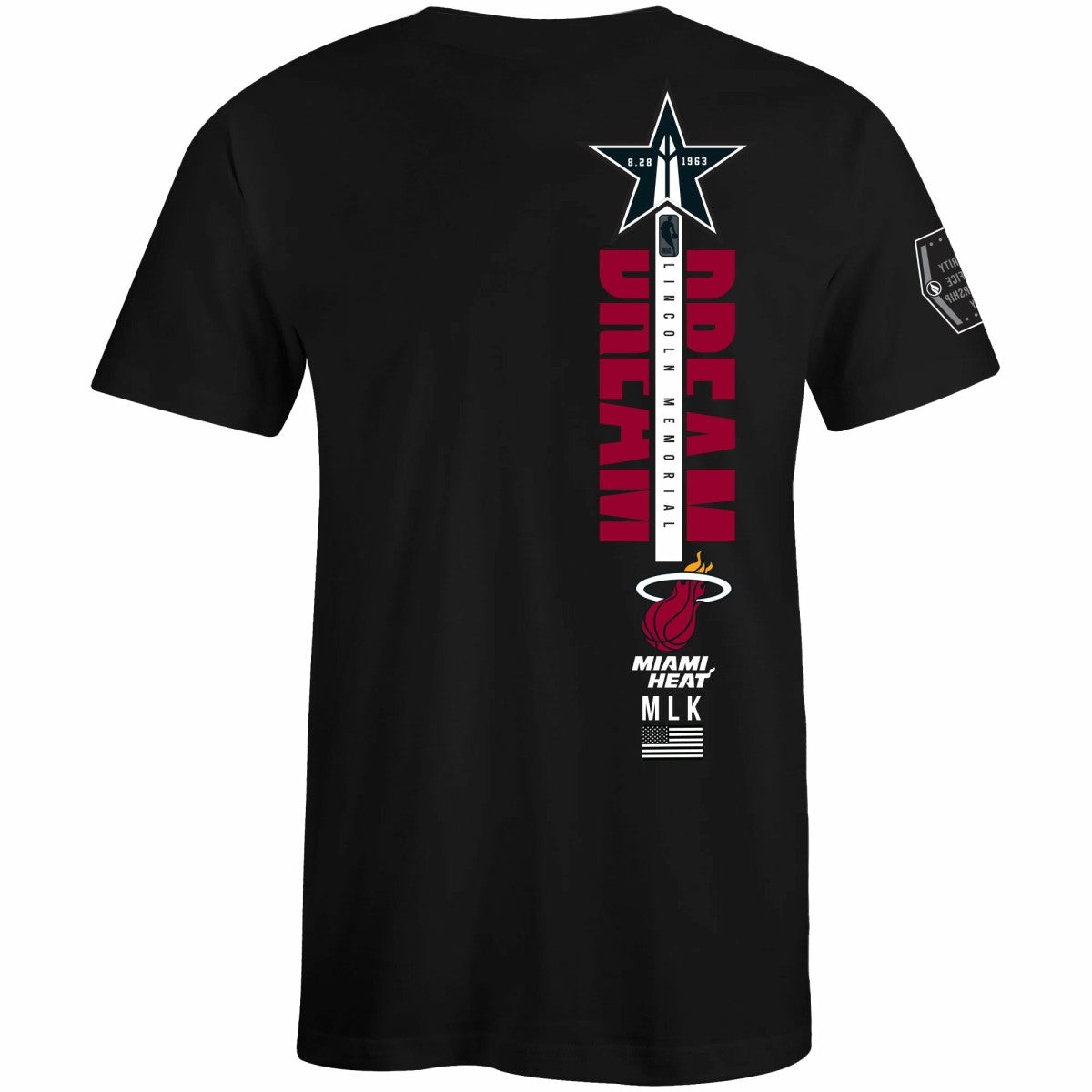 Miami Heat FISLL x Black History Collection Unisex T-Shirt - Black sale