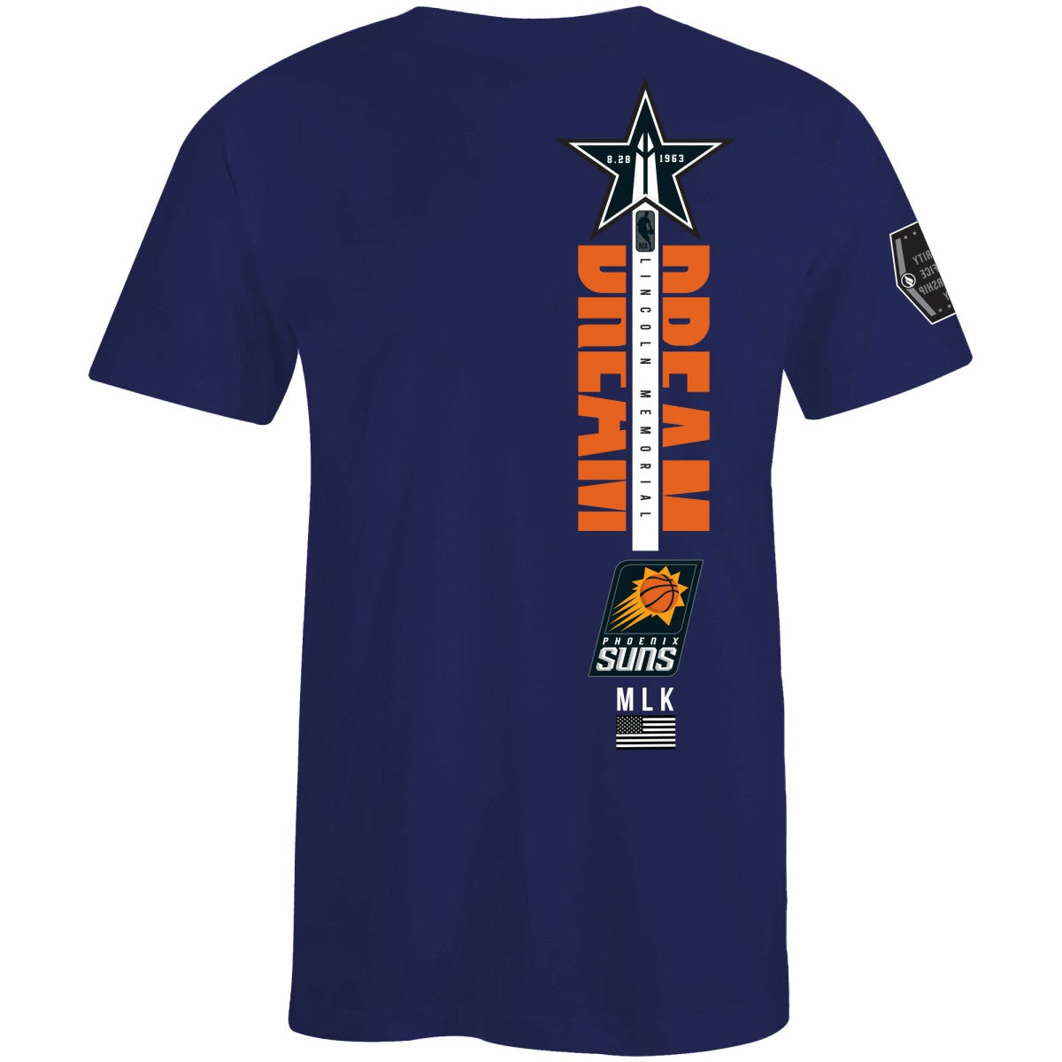 Phoenix Suns FISLL x Black History Collection Unisex T-Shirt - Purple discount