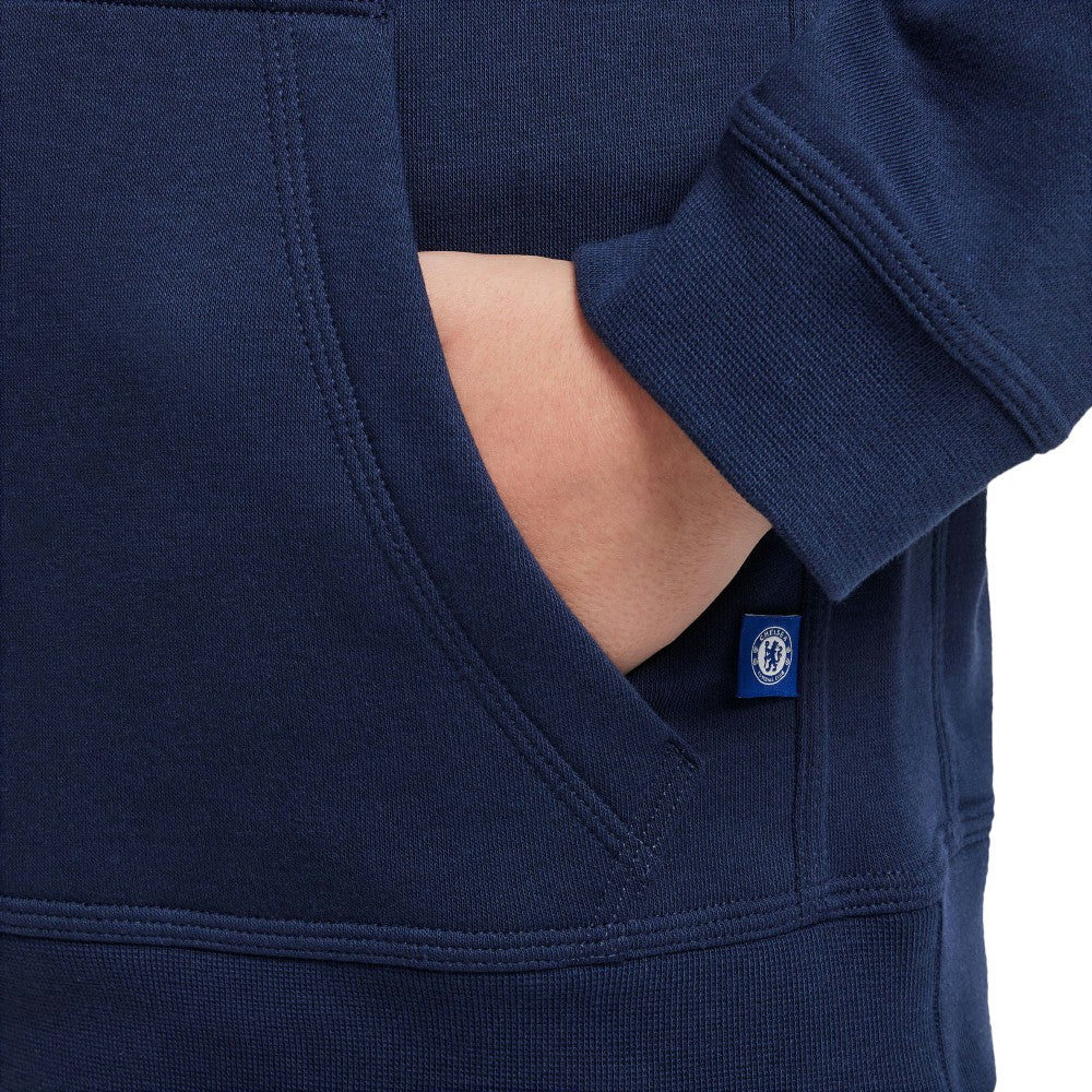 Chelsea Youth Club Pullover Hoodie - Navy | Nike for sale