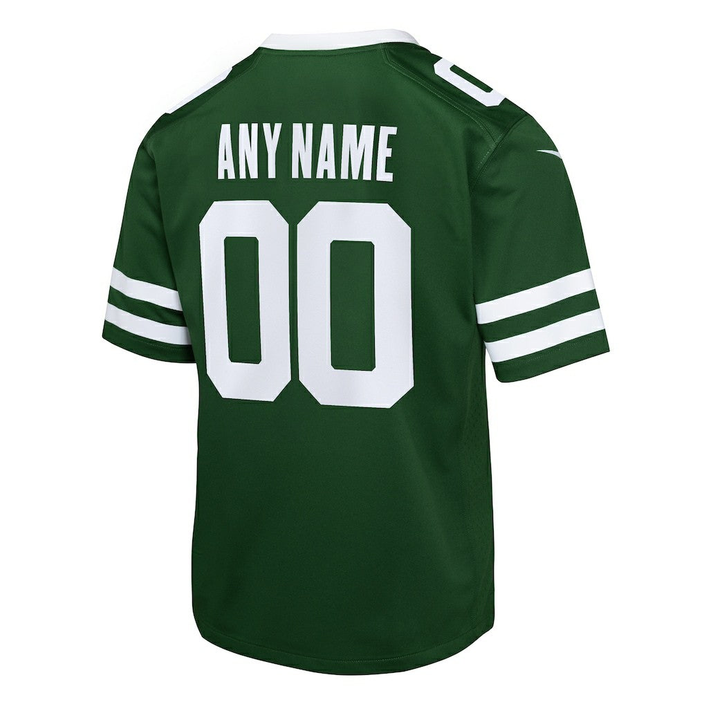 New York Jets Youth Custom Game Jersey - Legacy Green | Nike cheap