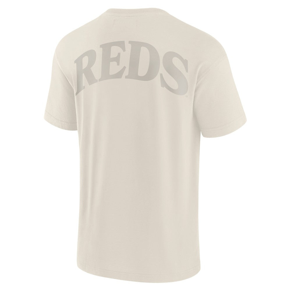 Cincinnati Reds Elements Iconic T-Shirt - Cream