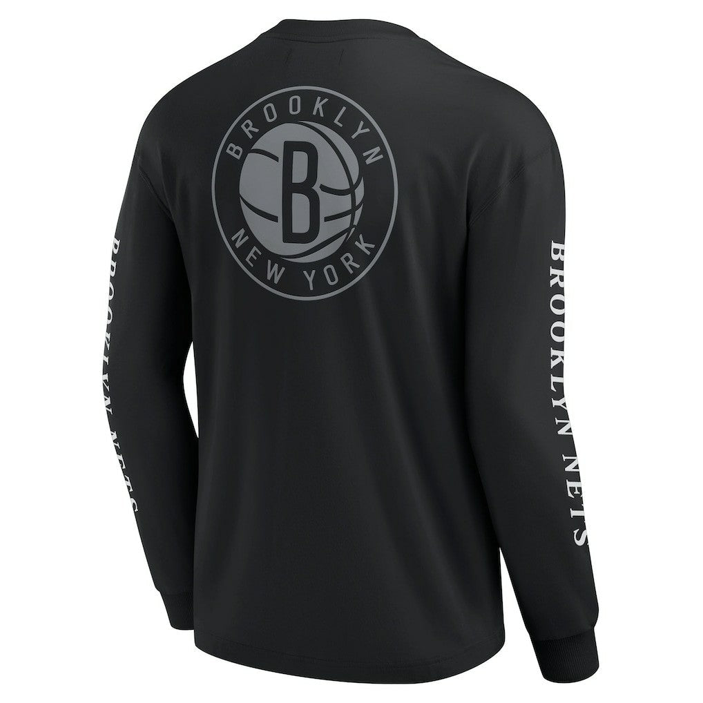 Brooklyn Nets Elements Strive Long Sleeve T-Shirt - Black | Fanatics online