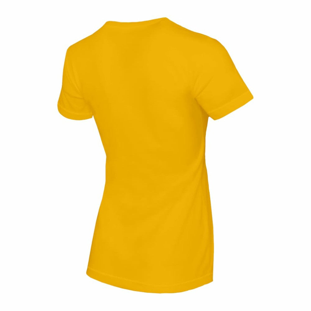 San Diego Padres Tiny Turnip Women's Tattoo Rose T-Shirt - Gold
