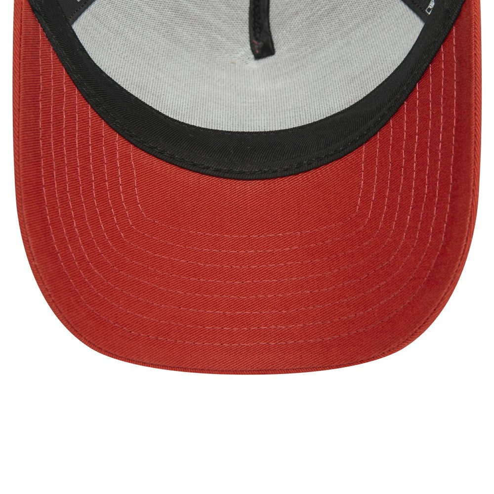 AC Milan New Era 9FORTY A-Frame Trucker Adjustable Hat - Brown | New Era on sale