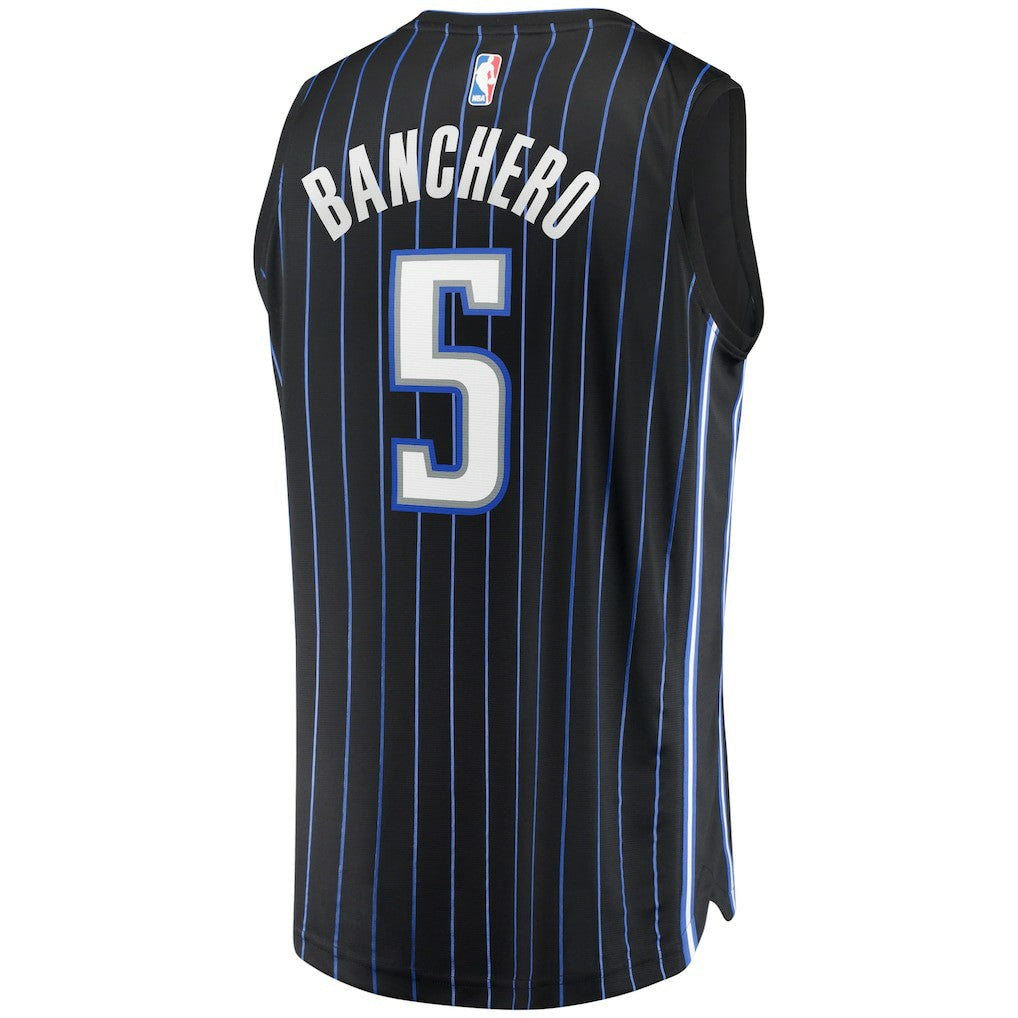 Paolo Banchero Orlando Magic Youth Fast Break Player Jersey - Icon Edition - Black | Fanatics shop