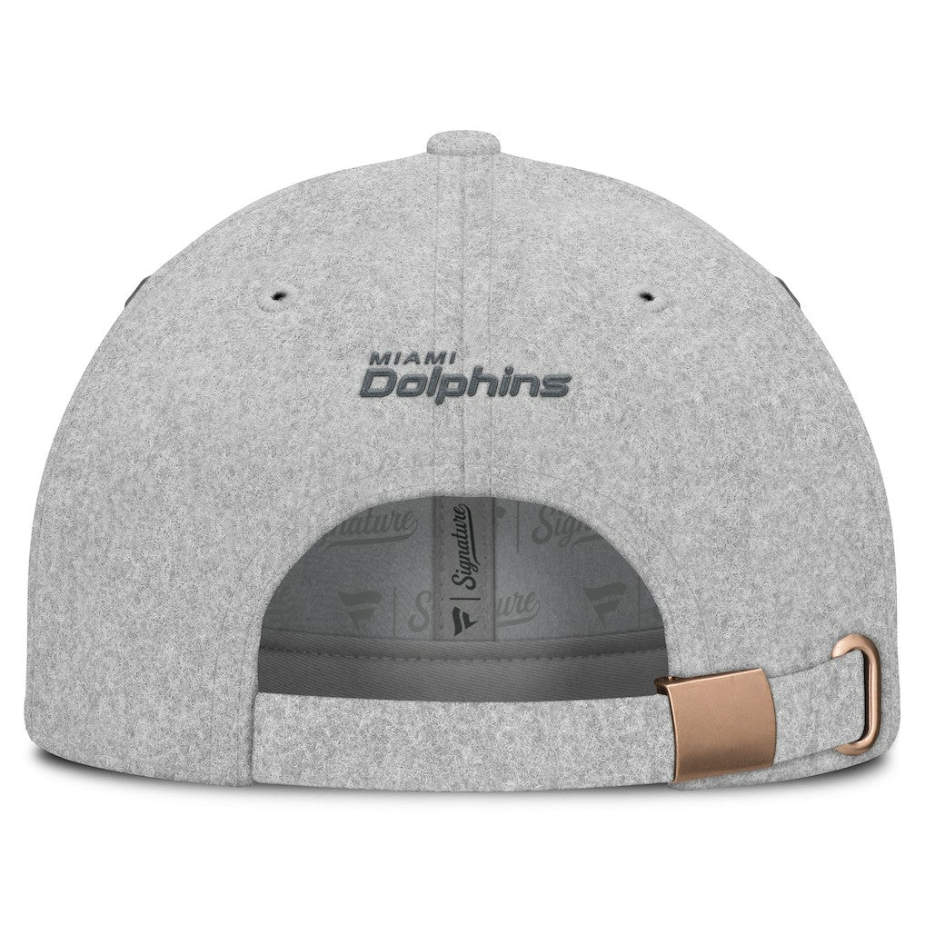 Miami Dolphins Front Office Adjustable Hat - Heather Gray cheap