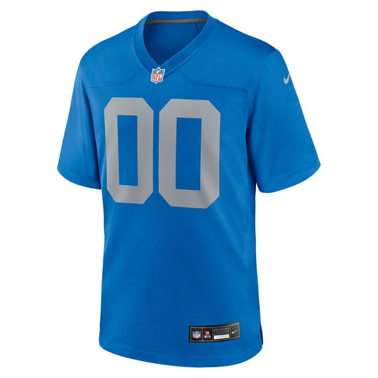 Detroit Lions Alternate Custom Game Jersey - Blue | Nike outlet