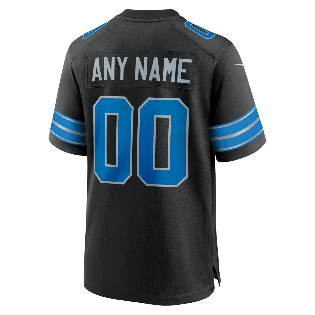 Detroit Lions Alternate Custom Game Jersey - Black | Nike discount