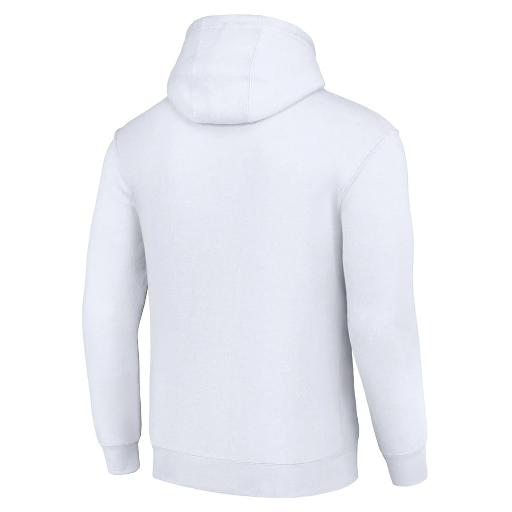 San Francisco 49ers Starter Unisex Team Mesh Print Graphic Tri-Blend Pullover Hoodie - White on sale