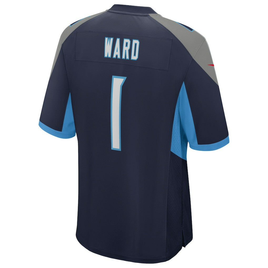Cameron Ward Tennessee Titans 2025 NFL Draft First Round Pick Alternate Game Jersey - Navy | Nike for sale
