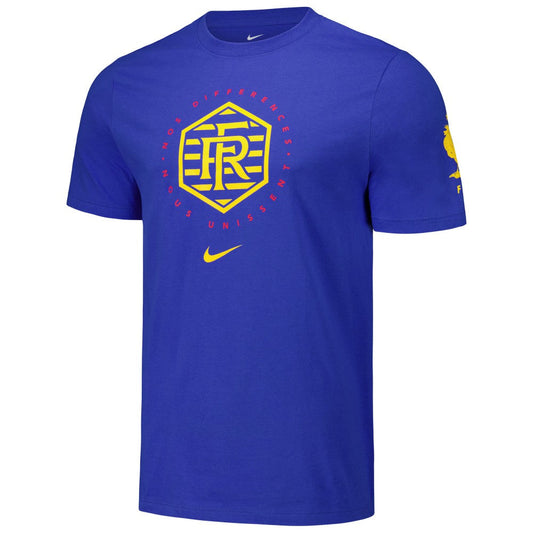 France National Team Localized Core Cotton T-Shirt - Royal | Nike outlet