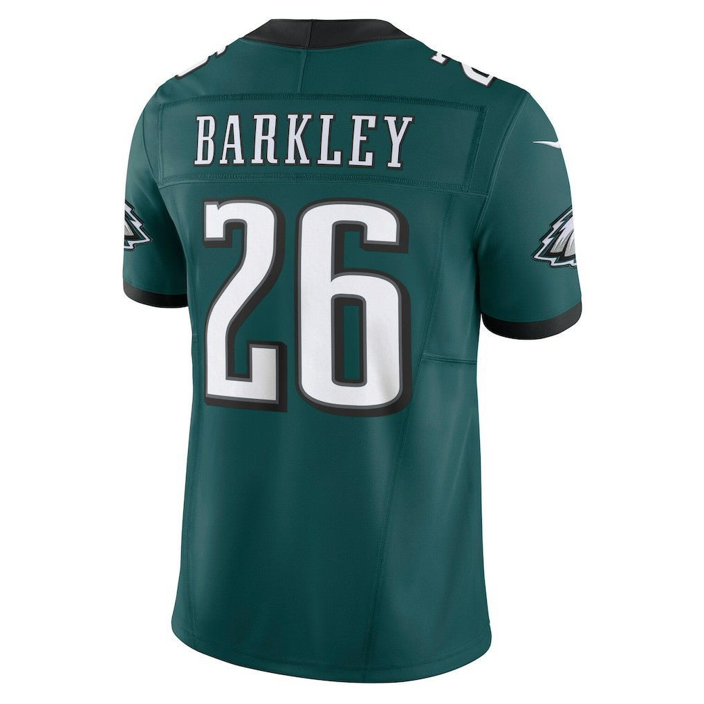 Saquon Barkley Philadelphia Eagles Vapor F.U.S.E. Limited Jersey - Midnight Green | Nike cheap