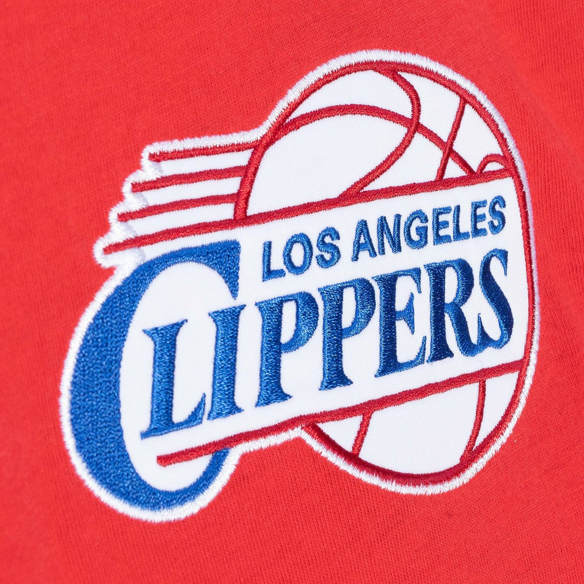 LA Clippers Play By Play 2.0 T-Shirt - Royal/Red | Mitchell & Ness shop