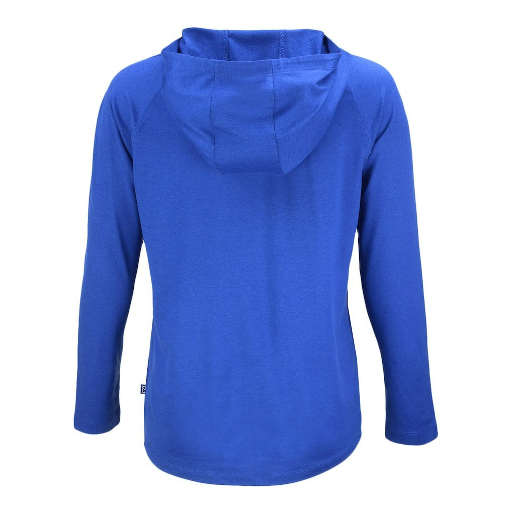 Indianapolis Colts Cutter & Buck Women's Coastline Epic Comfort Eco Recycled Raglan Pullover Hoodie - Royal online