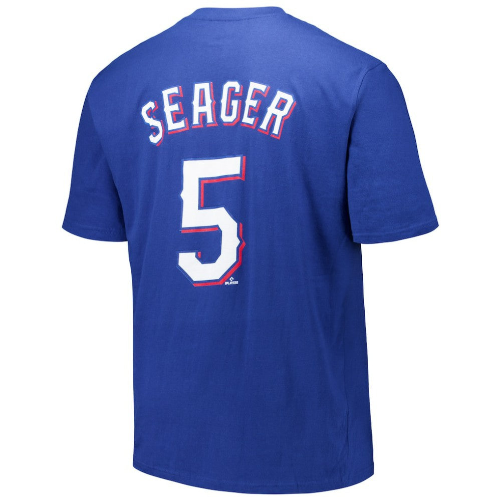 Corey Seager Texas Rangers Big & Tall Name & Number T-Shirt - Royal