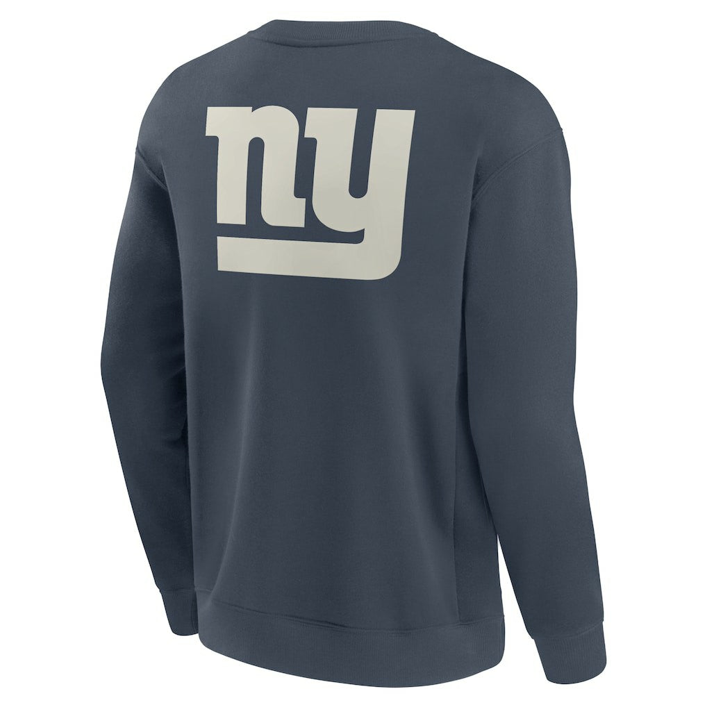 New York Giants Elements Future Ground Lettering Pullover Sweatshirt - Navy sale