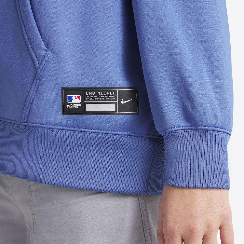 Washington Nationals Women's 2025 City Connect Authentic Collection Therma-FIT Hoodie - Blue | Nike