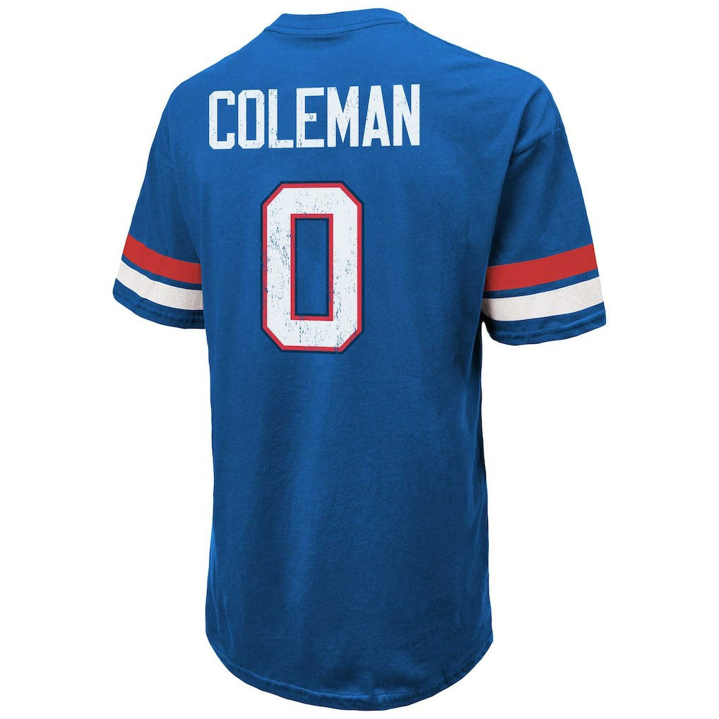 Keon Coleman Buffalo Bills Majestic Threads Name & Number Oversized Fit T-Shirt - Royal discount