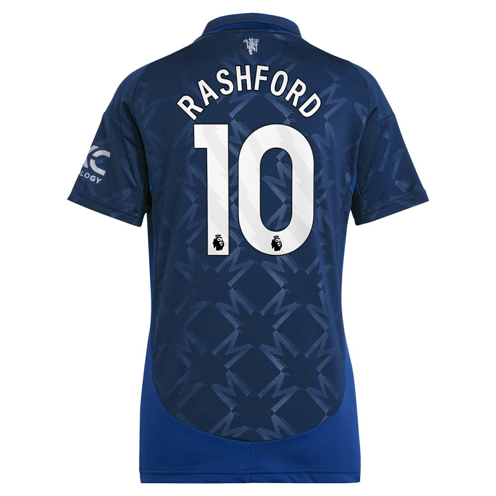 Marcus Rashford Manchester United Women's 2024/25 Away Replica Player Jersey - Navy | Adidas sale