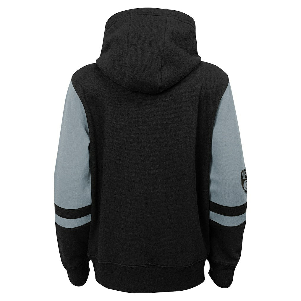 Brooklyn Nets Preschool Straight To The League Full-Zip Hoodie - Black shop