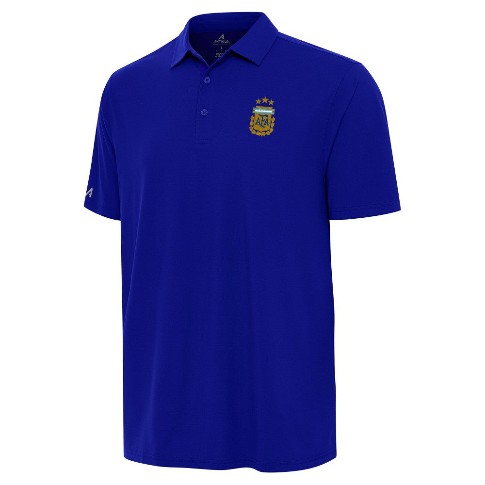 Argentina National Team Antigua Era Solid Polo - Royal discount