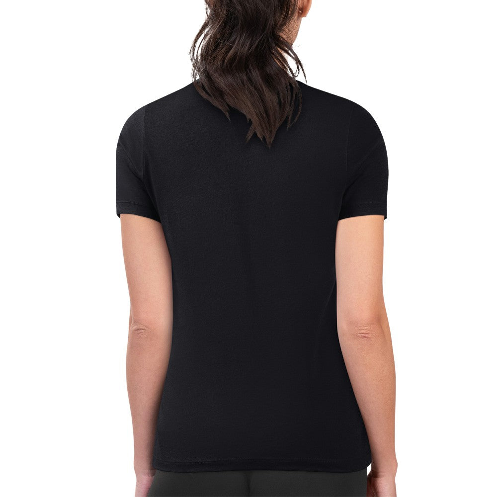 Cincinnati Reds G-III 4Her by Carl Banks Women's Super-Slim Fit Lightweight Flowers Graphic T-Shirt - Black
