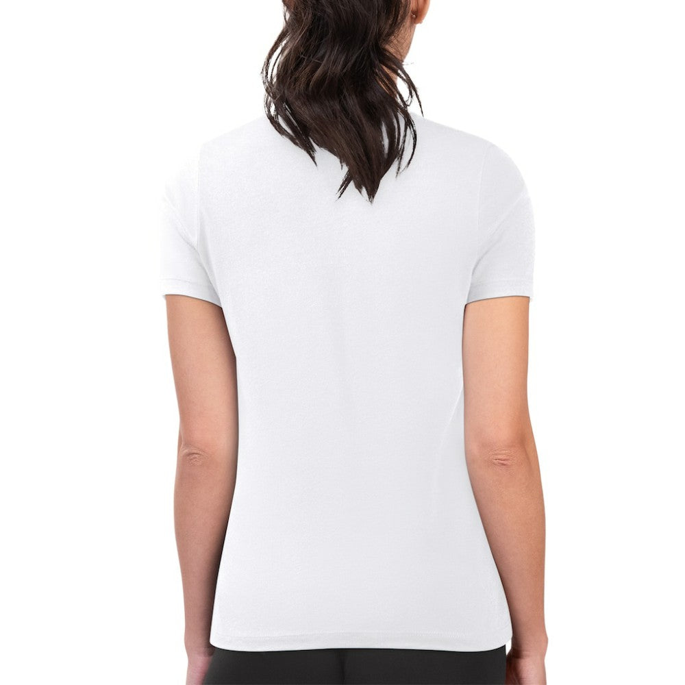 Detroit Tigers G-III 4Her by Carl Banks Women's Super-Slim Fit Lightweight Flowers Graphic T-Shirt - White