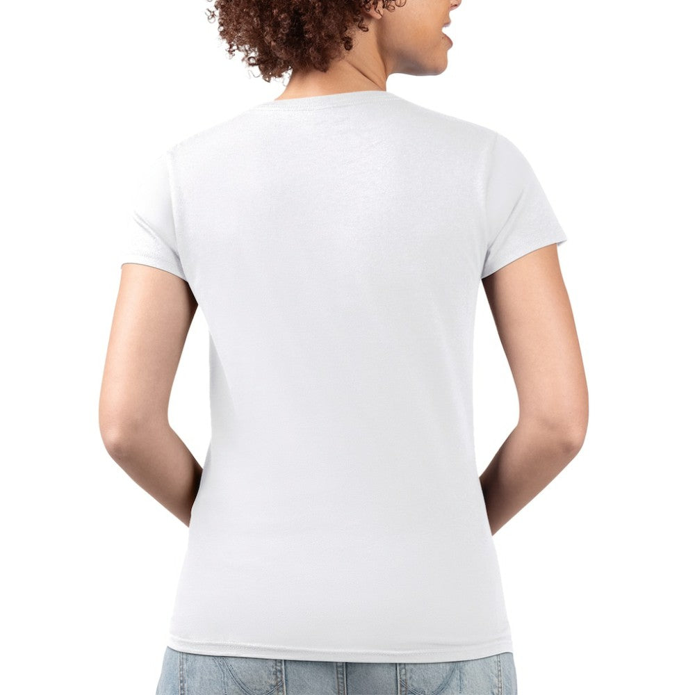 Tampa Bay Rays G-III 4Her by Carl Banks Women's Super-Slim Fit Lightweight Flowers Graphic V-Neck T-Shirt - White