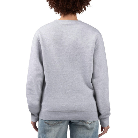 New York Mets G-III 4Her by Carl Banks Women's Flowers Graphic Pullover Sweatshirt - Heather Gray